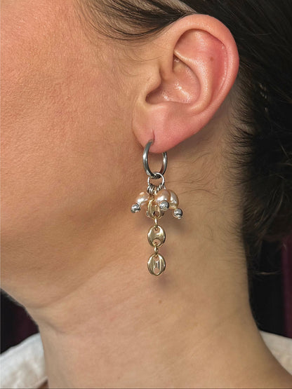 Boucles d'oreille Nymphea