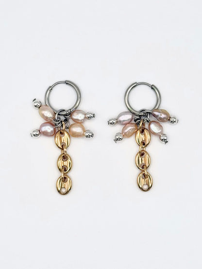 Boucles d'oreille Nymphea